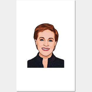 Julie Andrews Cutie Smile Posters and Art